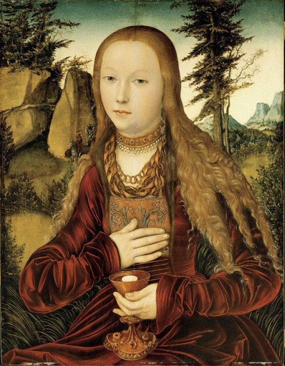 Lucas Cranach d. Ä., Die heilige Barbara
