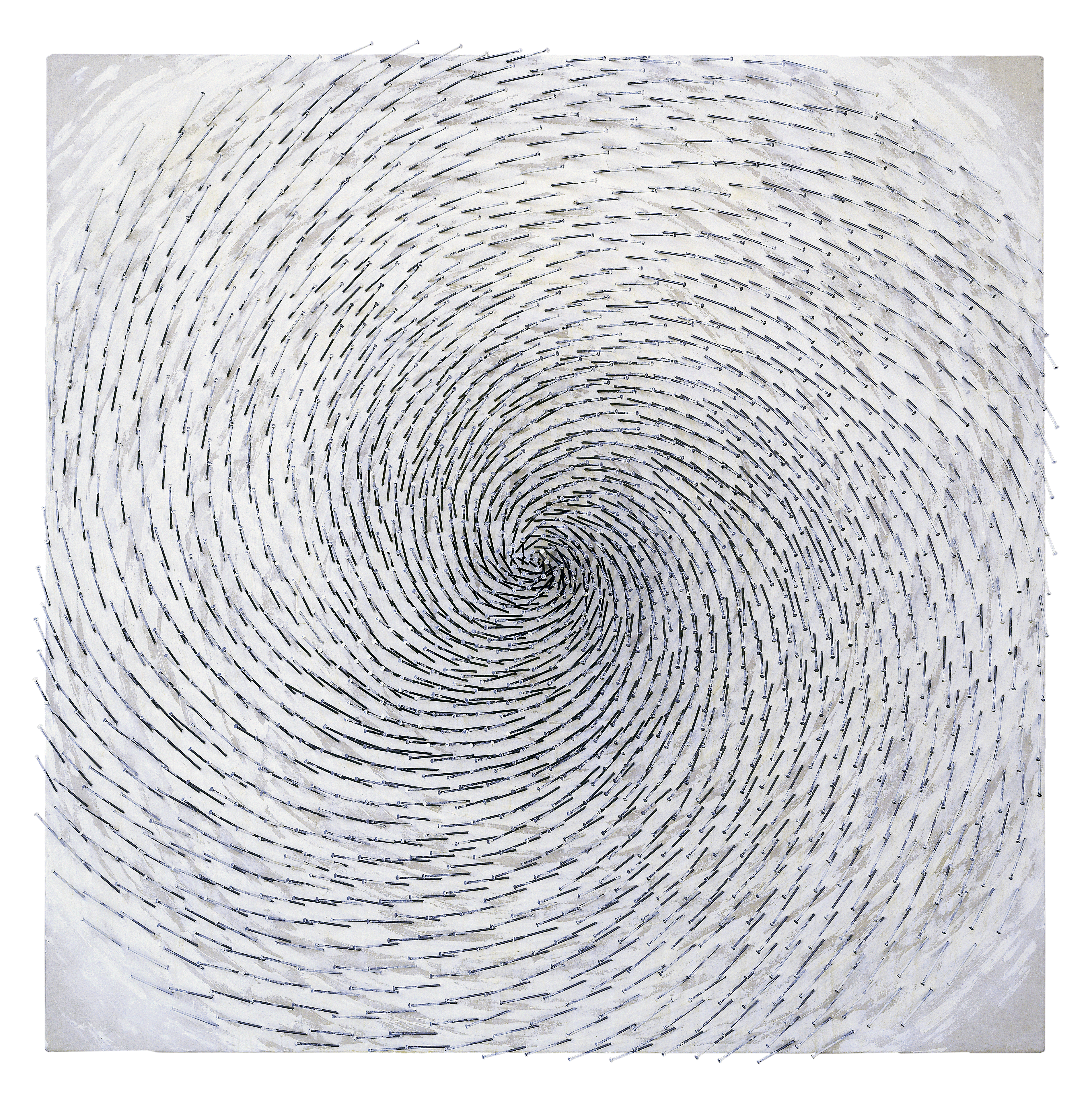 Günther Uecker, Weiße Spirale, 1991-1992, Würth Collection Inv. 4530 © VG Bild-Kunst, Bonn 2024