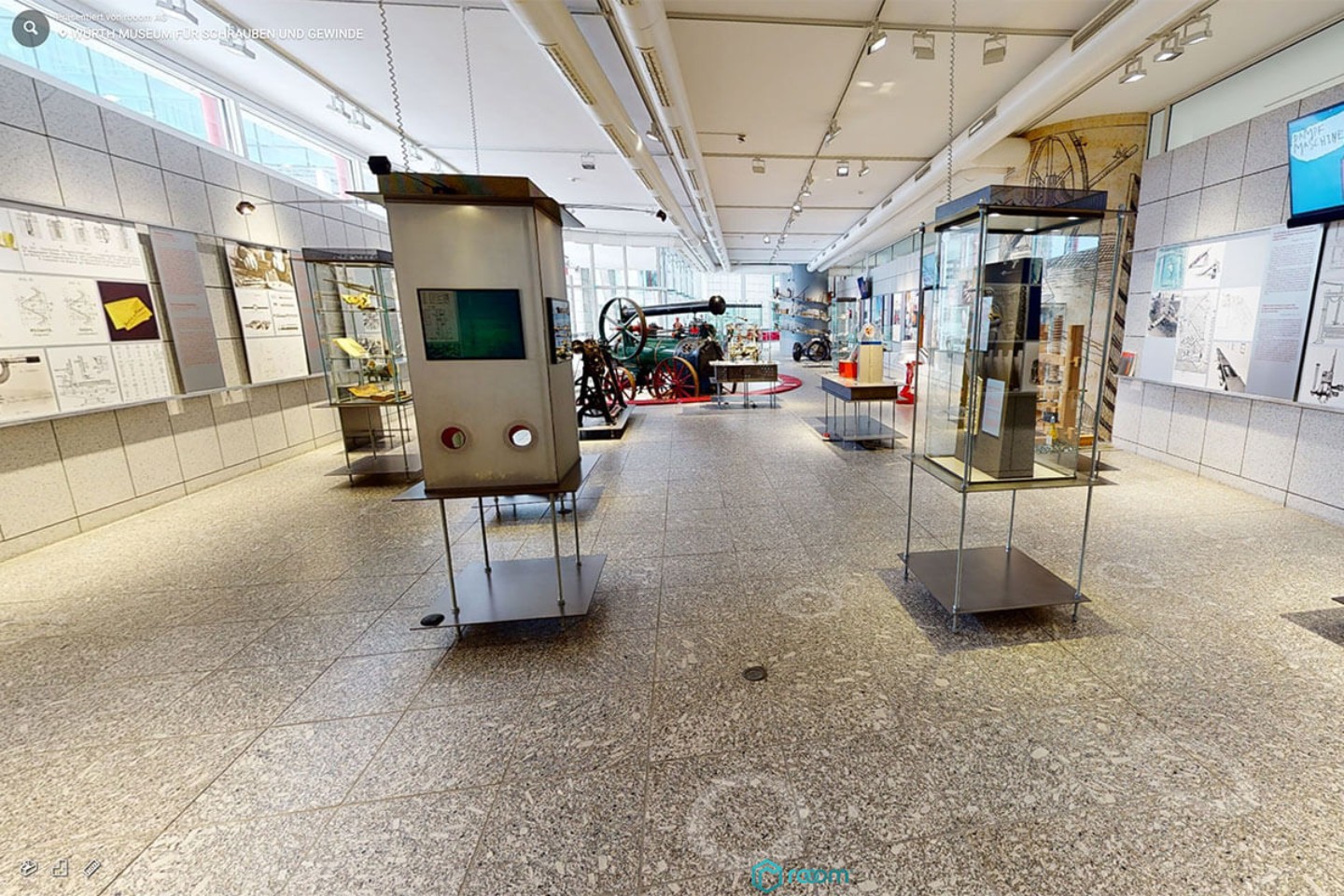 360-Grad-Rundgang <br>Museum für Schrauben und Gewinde